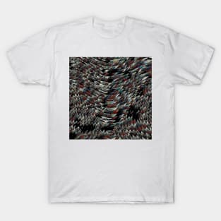 Tulip Field abstract bywhacky T-Shirt